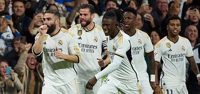 Real Madrid mag zich na ruime zege weer leider noemen