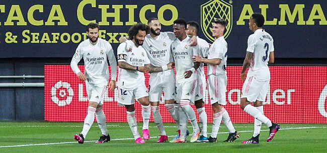 Foto: Real Madrid moet na knotsgekke partij vrede nemen met een punt