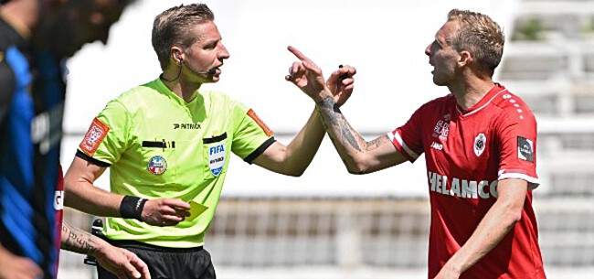 Foto: Referee Department reageert op klachten Antwerp