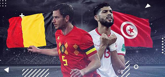 Unieke kans: Pak 10 (!) keer je inzet als België wint van Tunesië!