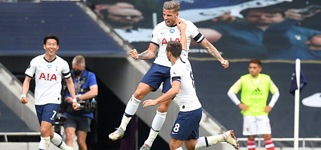 Alderweireld kopt Tottenham naar de zege tegen Arsenal