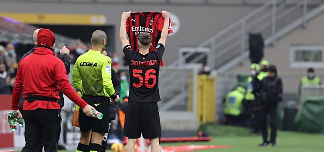 Saelemaekers helpt AC Milan aan zege en eert ploegmaat
