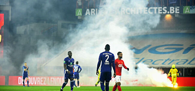 Foto: Pro League reageert en kondigt sancties aan tegen Anderlecht