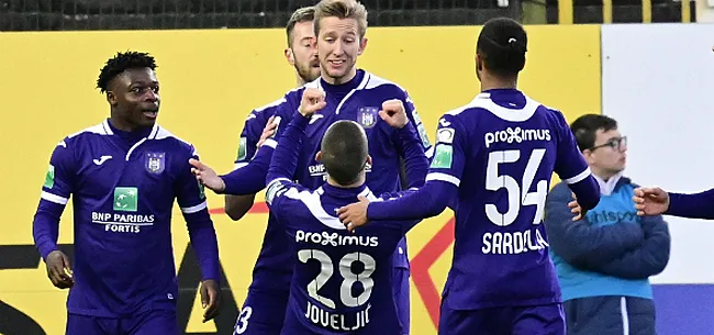 Foto: Anderlecht greep door coronavirus naast spits: