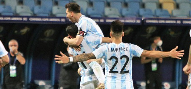 Foto: Eindelijk! Messi & co bezorgen Argentinië eerste prijs in 28 jaar