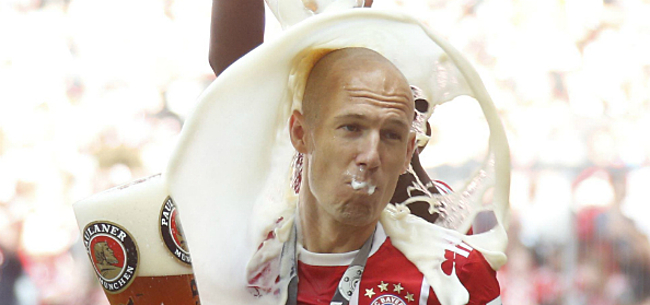 'Aartsrivalen strijden om sensationele transfer Robben'