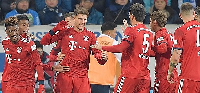 Bayern begint 2019 uitstekend en nadert Dortmund
