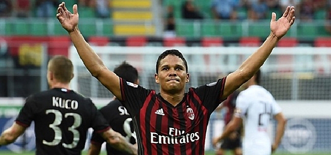 AC Milan ontsnapt dankzij Bacca en doelman aan puntenverlies