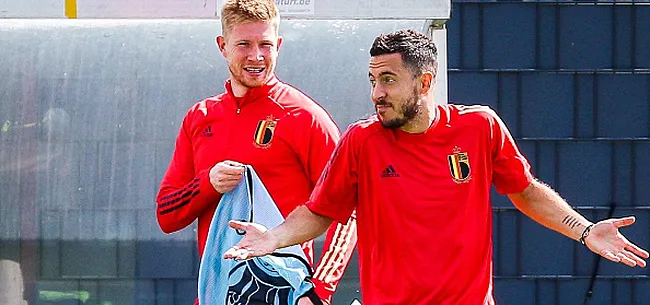 Foto: Doemscenario? Géén De Bruyne en Hazard op laatste training