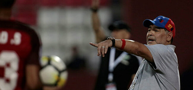 Foto: 'Maradona wordt voor het eerst hoofdcoach in Spanje'
