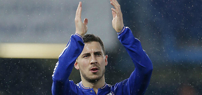 Hazard laat zich uit over toekomst bij Chelsea