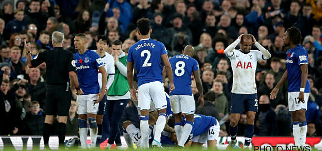 Tottenham gooit in extra tijd de zege weg bij Everton, Gomes loopt beenbreuk op