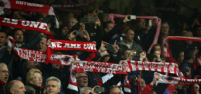 Supporters Antwerp maken indruk met klassegebaar