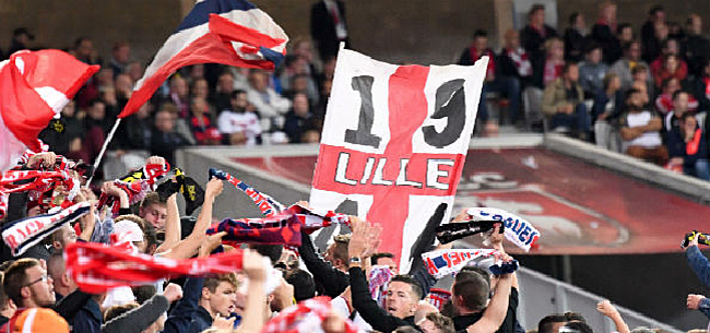 Amiens - Lille gestaakt nadat tribune met uitsupporters instort  