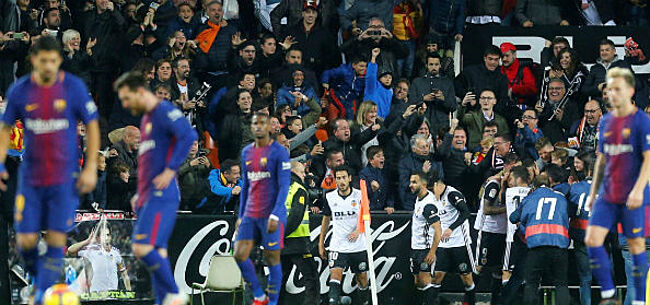 Barça slaat aanval Valencia ondanks arbitrale blunder af