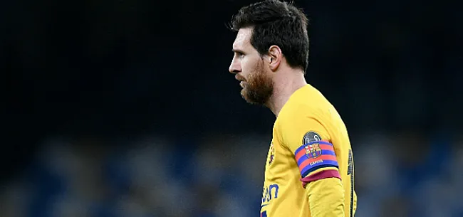 Messi helemaal neergesabeld: 