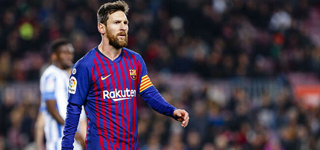 'FC Barcelona vreest clausule in contract van Lionel Messi'