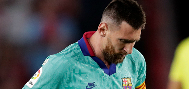 'Lionel Messi speelt al wekenlang met een blessure'