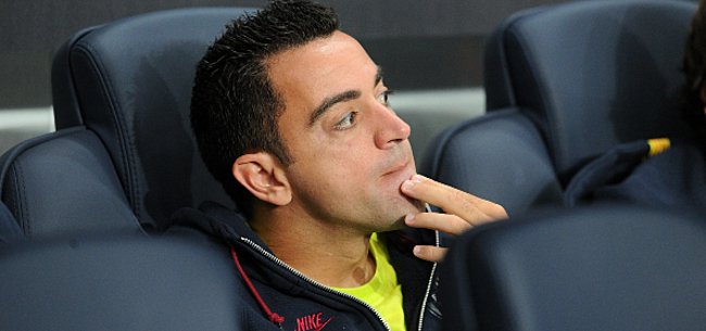 Xavi bibbert naar droomdebuut bij Barça