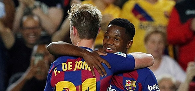 Foto: FC Barcelona komt met uitstekend nieuws over goudhaantje