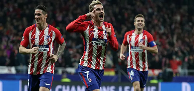 Griezmann redt Atléti in 88e minuut (VIDEO)