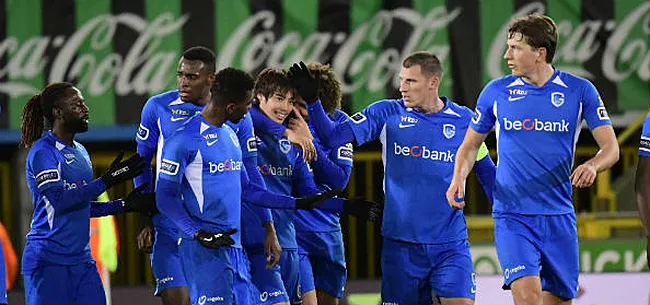 Genk legt er de pees op: 