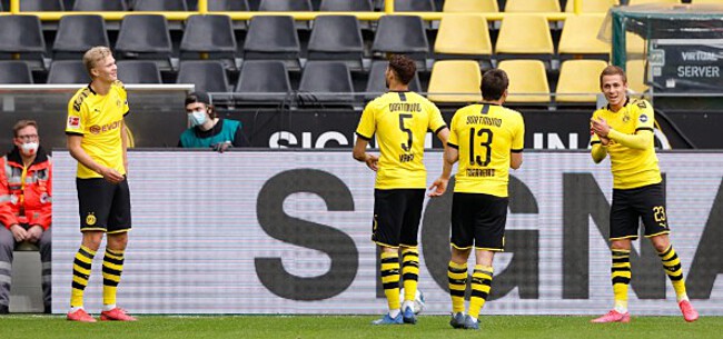 Hazard loodst Dortmund naar ruime zege, Leipzig laat punten liggen