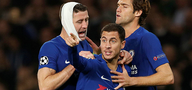 Groep C: Grootse Hazard helpt Chelsea aan punt tegen Nainggolan
