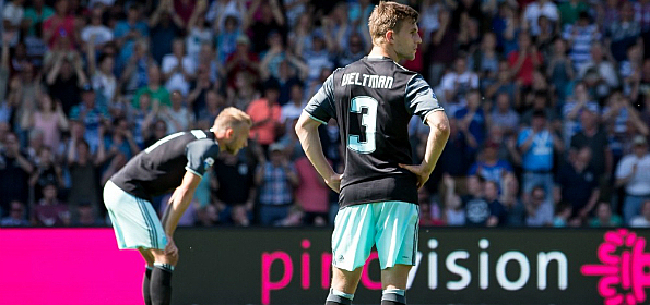 Ajax laat titel uit handen glippen na bloedstollend gelijkspel, PSV mag juichen