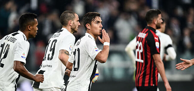 Juventus ruikt de titel na zege tegen AC Milan na zeer aangename pot voetbal