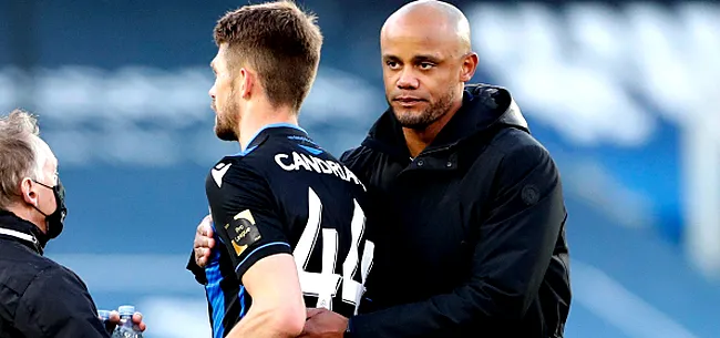 Foto: Kompany haalt Club Brugge van zijn roze wolk