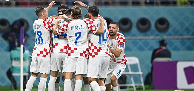 Kroatië weer op het podium na nipte zege tegen Marokko