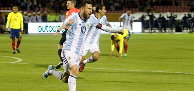 Messi ontkent probleem bij Argentinië: 
