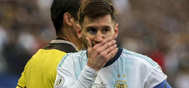 Messi loodst Argentinië naar gelijkspel tegen Uruguay