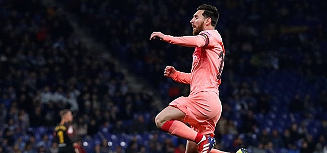 Geniale Messi zorgt voor ruime winst in Catalaanse derby