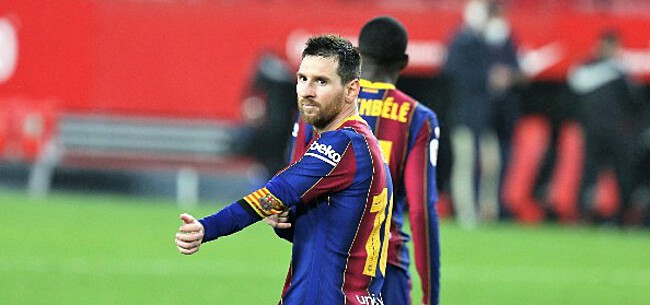 Foto: Barça reageert fel na hallucinant Messi-nieuws