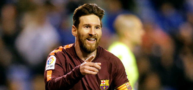 FC Barcelona mag de titel vieren met dank aan hattrickheld Messi