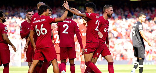 Liverpool wint met 9-0, Haaland scoort drie keer