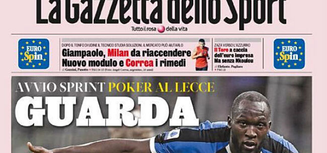 Lukaku maakt Italiaanse media meteen lyrisch: 
