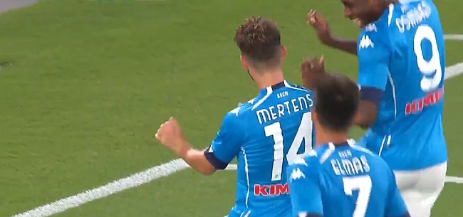 Mertens scoort 120ste goal voor Napoli, Hamsik nog maar één goal verwijderd 🎥