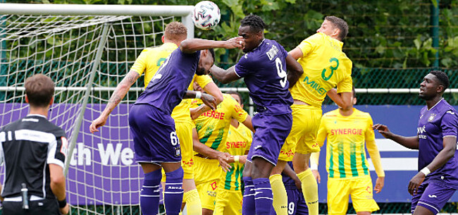 Foto: Anderlecht en FC Nantes houden elkaar in evenwicht