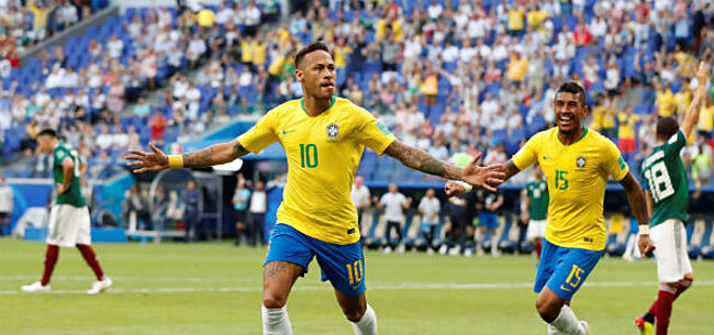 Neymar weer eventjes de held: 