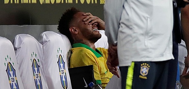 Neymar klapt vol door enkel en mist Copa America