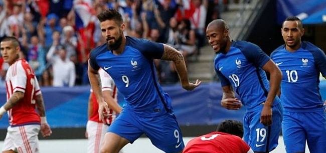 Foto: Frankrijk tankt vertrouwen voor Oranje-groep: Giroud blinkt uit