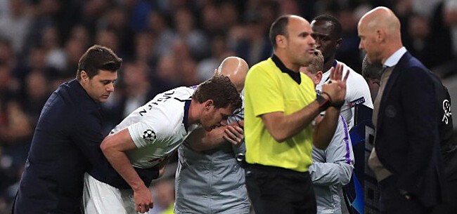 Tottenham onder vuur na blessure Vertonghen