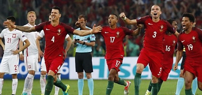 GOAL! Portugal stevent in verlenging af op EK-winst