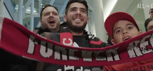 Pozuelo krijgt zeer warm onthaal bij aankomst in Toronto (🎥)