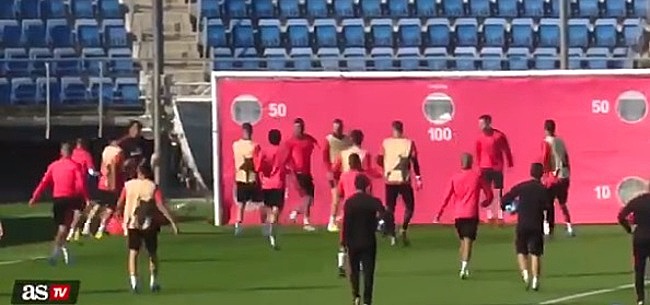 VIDEO: Woedende Sergio Ramos laat zich helemaal gaan op Real Madrid-training