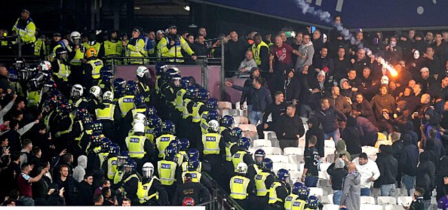 Anderlecht maakte dieptrieste balans op van rellen in West Ham