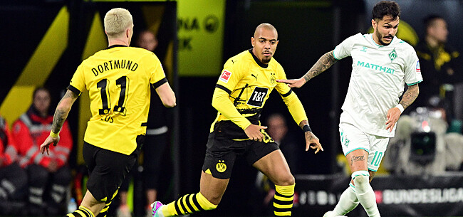 Dortmund voorlopig leider na nipte zege tegen Werder Bremen